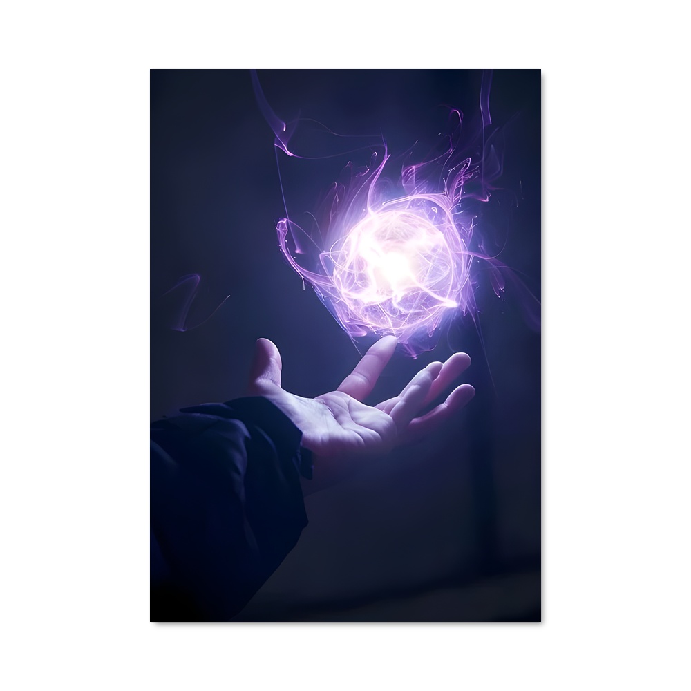 Poster énigmatique d'énergie obscure